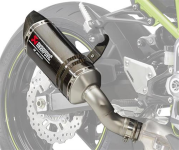 Anteprima SCARICO AKRAPOVIC IN CARBONIO Z900